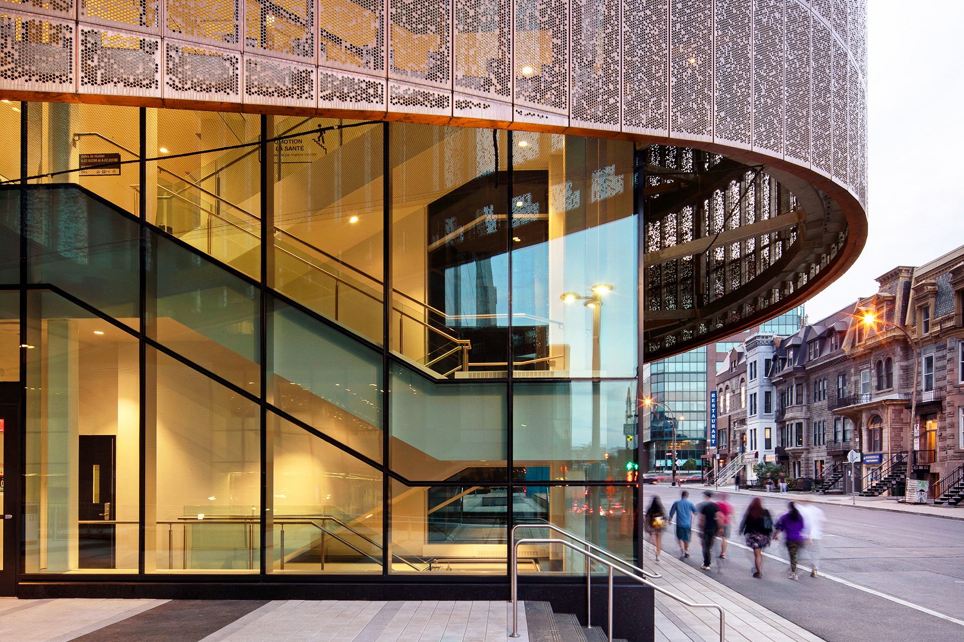 L’Amphithéâtre Pierre-Péladeau lauréat aux North American Copper in Architecture Awards 2022